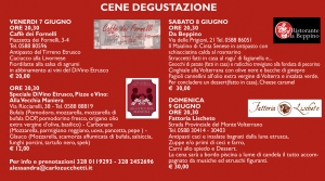 cene degustazione