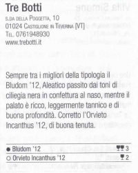 tre botti