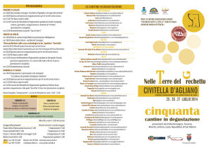 2014 Nelle Terre del Grechetto Depliant Esterno