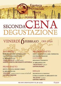Seconda cena degustazione