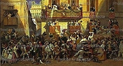 Carl Friedrich Heinrich Werner, Carnevale al Corso, 1846 photo credit: www.culturaitalia.ii