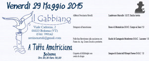 Il Gabbiano 29 Maggio