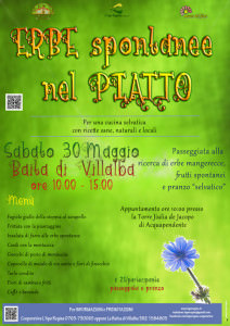 fiori nel piatto
