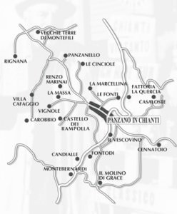 Cartina Panzano