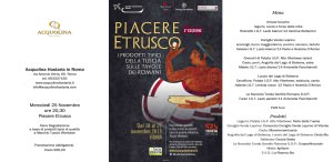 Menu Acquolina Hosteriaore 20,30