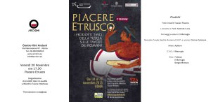 Centro Vini Arcioni ore 17,30