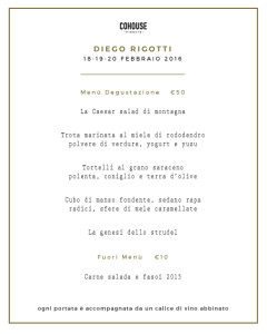 cohouse menu