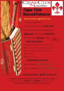Locandina evento 20 maggio