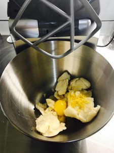 impasto in preparazione