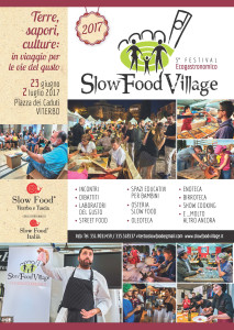 2017 Slow Food Village Locandina