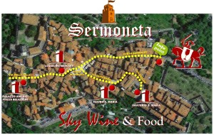 Sky Wine Sermoneta2017mappa