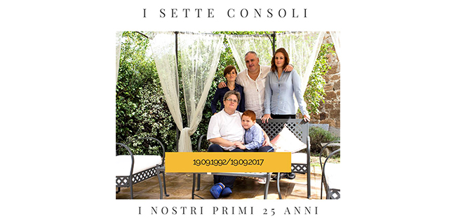 I primi 25 anni dei Sette Consoli: ad meliora et maiora semper - Carlo