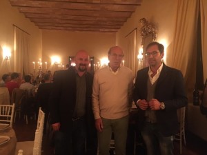 Daniele Di Mambro consulente, Giuseppe Ramondelli proprietario, Vittorio Fiorelli enologo