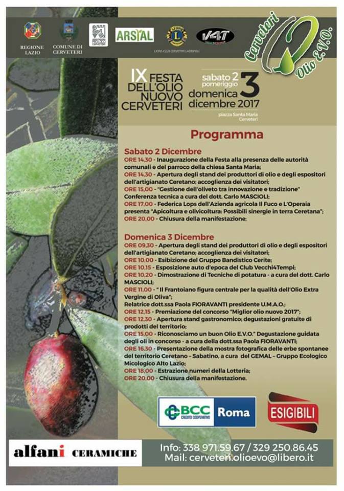 FestaolioCerveteri2017