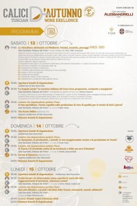 Calicid'Autunno2018 Programma
