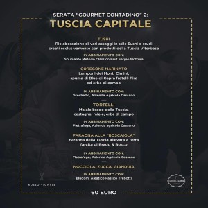 Menu Tuscia