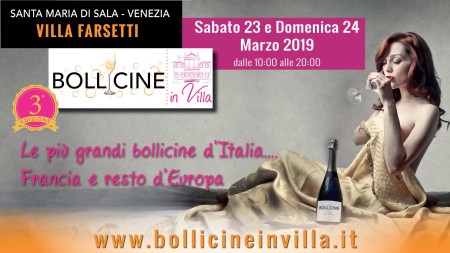 Bollicine in Villa