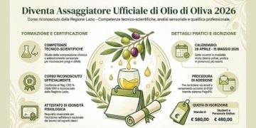 Università della Tuscia: corso per assaggiatori di Olio di Oliva 2026